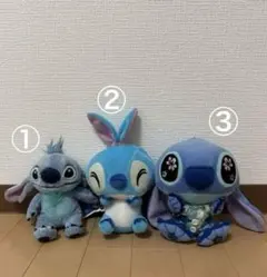【3体セット】ディズニースティッチ ぬいぐるみ