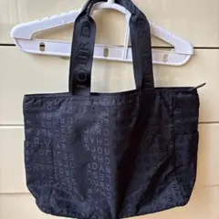 CHARLES JOURDAN ロゴトートバッグ ブラックのサムネイル