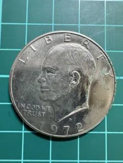 2744【バーミューダ島】1972年1DOLLAR銀貨　プルーフ　大型 2744【バーミューダ島】1972年1DOLLAR銀貨 プルーフ 大型