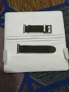 AppleWatch Ultra 用バンド エルメス アンメール（グリ・チタン）