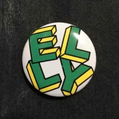 ELLY ロゴ 缶バッチ 2個セット