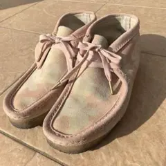 Clarks Wallabee Boot クラークス　ピンクフローラルワラビー