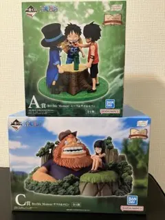 一番くじ ワンピース ドラマティックメモリーズ　A賞 C賞　フィギュア　セット