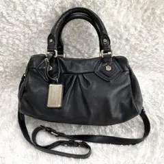 【極美品】 マークバイマークジェイコブス ハンドバッグ 2way 本革 00s