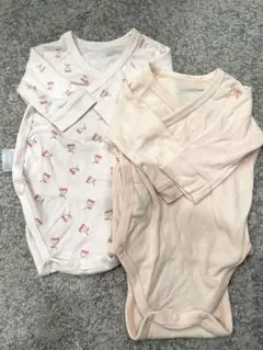 UNIQLO ベビー肌着 長袖 2枚セット 60サイズ