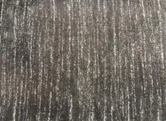 【LOWYA】シャギーラグ ウィルトン織 / Sサイズ・ブラック