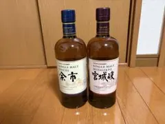ニッカウヰスキー 宮城峡 余市 セット - メルカリ