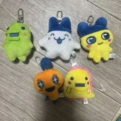 たまごっち ミニミニChibiぬいぐるみマスコット 5点まとめ売り