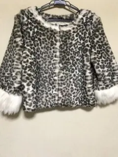 値下げ　新品　セシルマクビー　ファー　コート