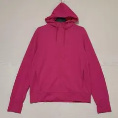 UNIQLO ホワイト エアリズム UVカット メッシュ パーカ フード付 M