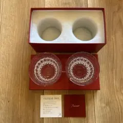 Baccarat クリスタルロックグラス 2019年製 2個セット