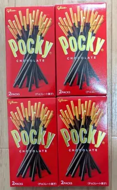 グリコ ポッキー チョコレート 4箱セット