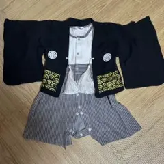 袴ロンパース　男の子　80