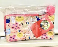 【新品未開封】Jordi labanda ネコ柄ポーチ