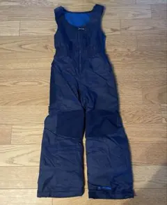 Columbia コロンビア　子ども用スノーウェア　下つなぎのみ XS 青✖️紺