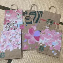 スターバックス ショッピングバッグ 6枚セット