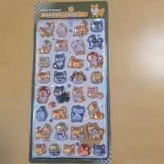 正規品 ボンボンドロップシール 柴犬 芝犬 和柄 和風 犬 クーリア オリジナル
