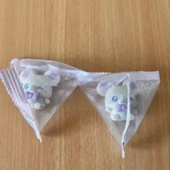 2個セット ぷちきゅあ　プチっとすわりマス　マスコット モフルン