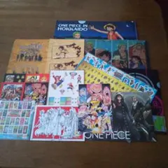 ワンピース  ポストカード シール クリアファイル