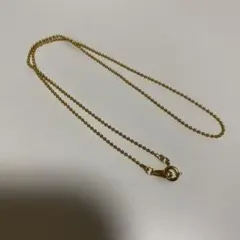 真鍮製ブラス★70ｃｍ★ネックレスボールチェーン★中々出回らない太さです 真鍮無垢ネックレス用ボールチェーン☆ちょうどいい太さ50cm☆ブラス
