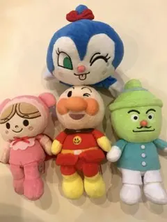 アンパンマン ぬいぐるみ 4体セット