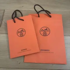 HERMES ショップ袋 2枚セットのサムネイル
