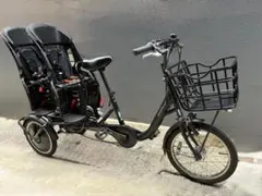 引き取りは6万円 ふたごじてんしゃ 双子 自転車 ブラック 2019年くろ