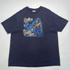 90s〜 ディズニー ビンテージTシャツ XL 紺 グーフィー 8478Bのサムネイル