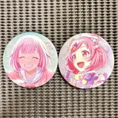 鳳えむ プロセカ スマドリ 缶バッジ 4B 3B 1つずつ