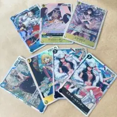 ワンピースカード セット 7枚 sr ヒロインズ