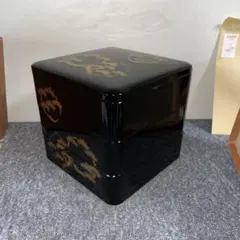 希少】新品 山中塗 福かさね 五寸三段重箱 - メルカリ