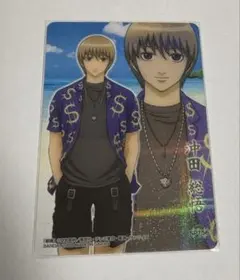 銀魂 真選組 沖田総悟 背景付きBIGクリアカード - メルカリ