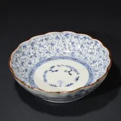 (古伊万里)みじん唐草2枚 2025年最新】微塵唐草 なます皿 古伊万里の人気アイテム - メルカリ