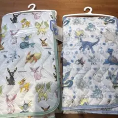 新品　ポケモン 冷感敷パッド シングルサイズ　2枚セット イーブイ　グレイシア