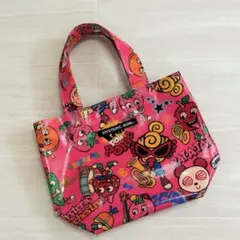 ヒステリックミニ レザー 総柄 miniちゃん　バッグ　手提げ　かばん