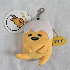 サンリオ　ぐでたま　リール付きパスケース　タグ付き