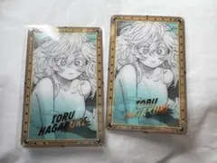 僕のヒーローアカデミア 原画展 箔押しクリアカード 葉隠透