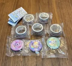 くら寿司 コラボ ティニピン ビッくらポン 缶バッジ マスキングテープ 세트