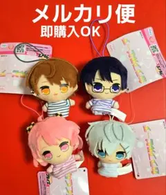 カラフルピーチ　指パペット③　のあ　もふ　ヒロ　うり　4種セット