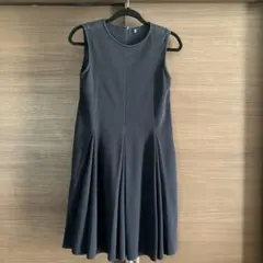 ユニクロ キッズ ノースリーブ 원피스 ネイビー160cm