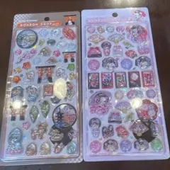 ボンボンドロップシール　和柄