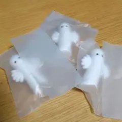 MOOMIN フロッキーフィギュアマスコット　ニョロニョロ 3点まとめ売り