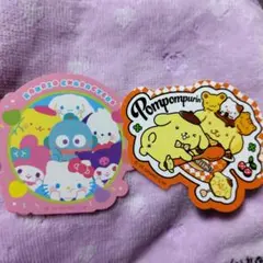 サンリオキャラクターズ　シールクッキー２ 2枚セット★
