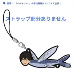 影山飛雄 ラバーストラップ カゲヤマトビウオ 影山飛雄 ラバーストラップ ハイキュー - メルカリ
