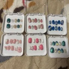 ハンドメイド ネイルチップ まとめ売り