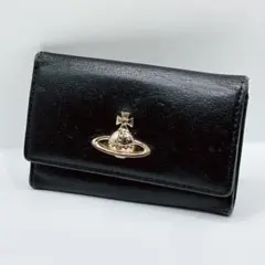 良品⭐️ヴィヴィアンウエストウッド　キーケース　6連キーケース　オーブロゴ 黒