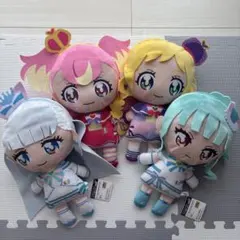 わんだふるぷりきゅあ めちゃもふぐっとぬいぐるみ 4個セット
