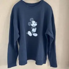 ミッキーマウス プリント スウェット　AZUL