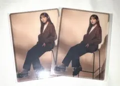 乃木坂46 川﨑桜 のぎbox モバカ クリアカード 2枚