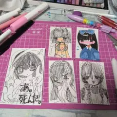 手描きイラスト萌え絵セット